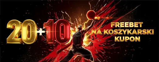 20+10 freebeet na koszykarski kupon